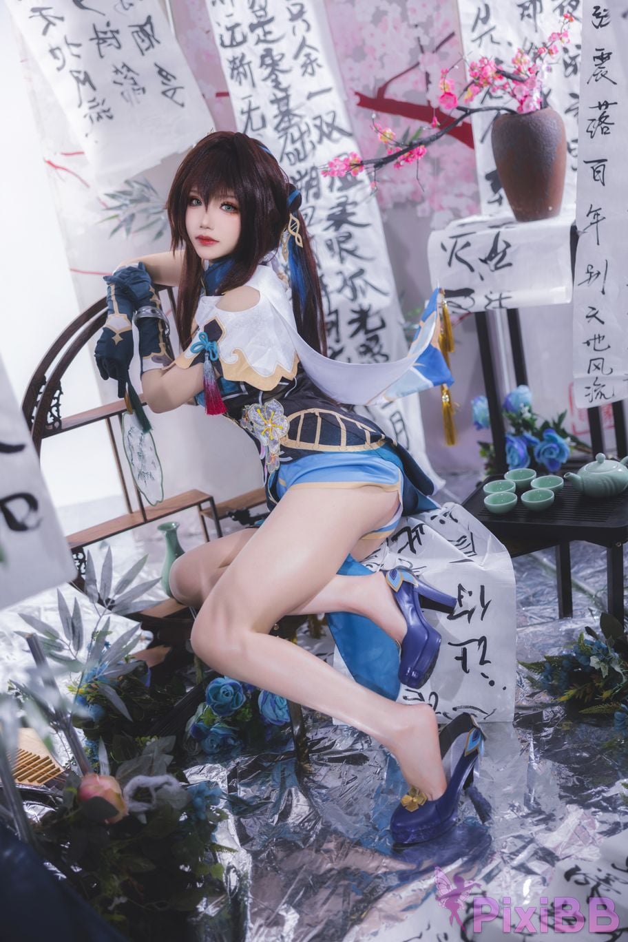 Cosplay Xue QingAstra C o l l a p s e S t a r D o m e R a i l w a y Ruan Mei PixiBB.COM 019