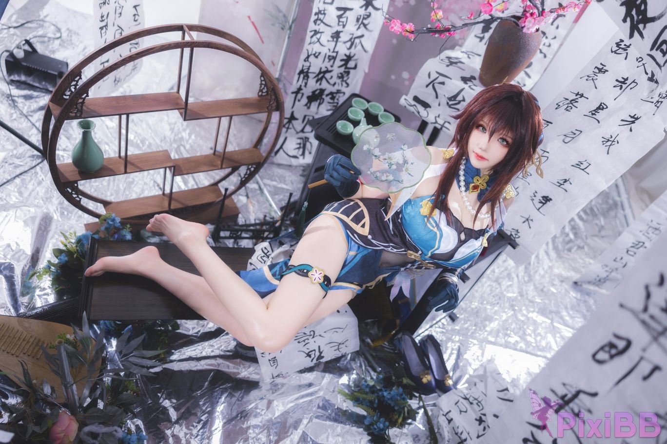 Cosplay Xue QingAstra C o l l a p s e S t a r D o m e R a i l w a y Ruan Mei PixiBB.COM 031