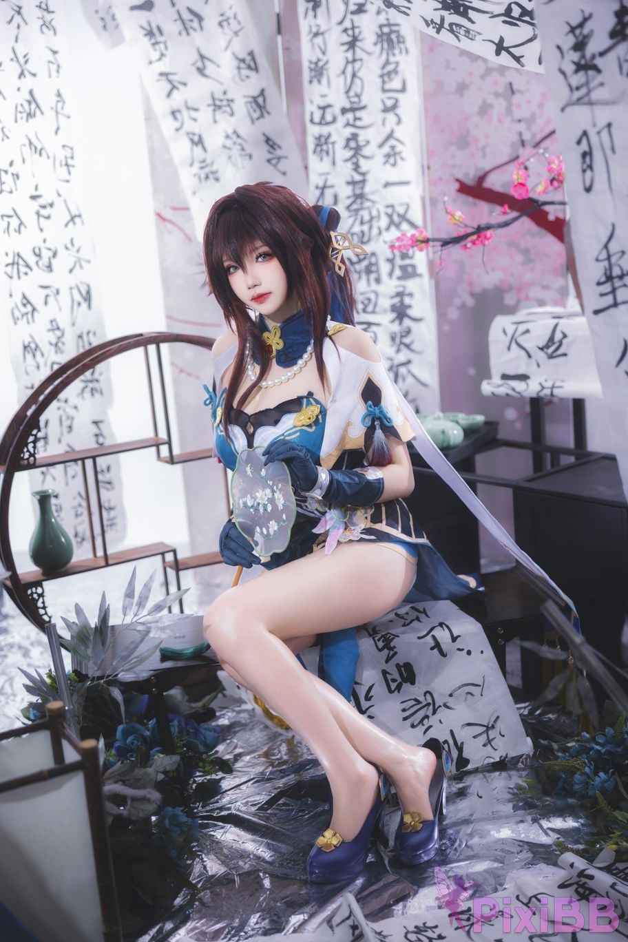 Cosplay Xue QingAstra C o l l a p s e S t a r D o m e R a i l w a y Ruan Mei PixiBB.COM 032