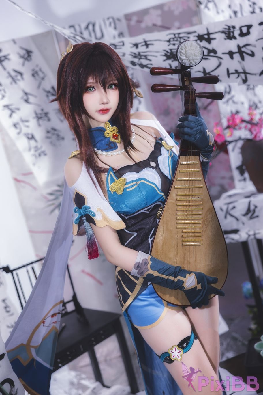 Cosplay Xue QingAstra C o l l a p s e S t a r D o m e R a i l w a y Ruan Mei PixiBB.COM 034