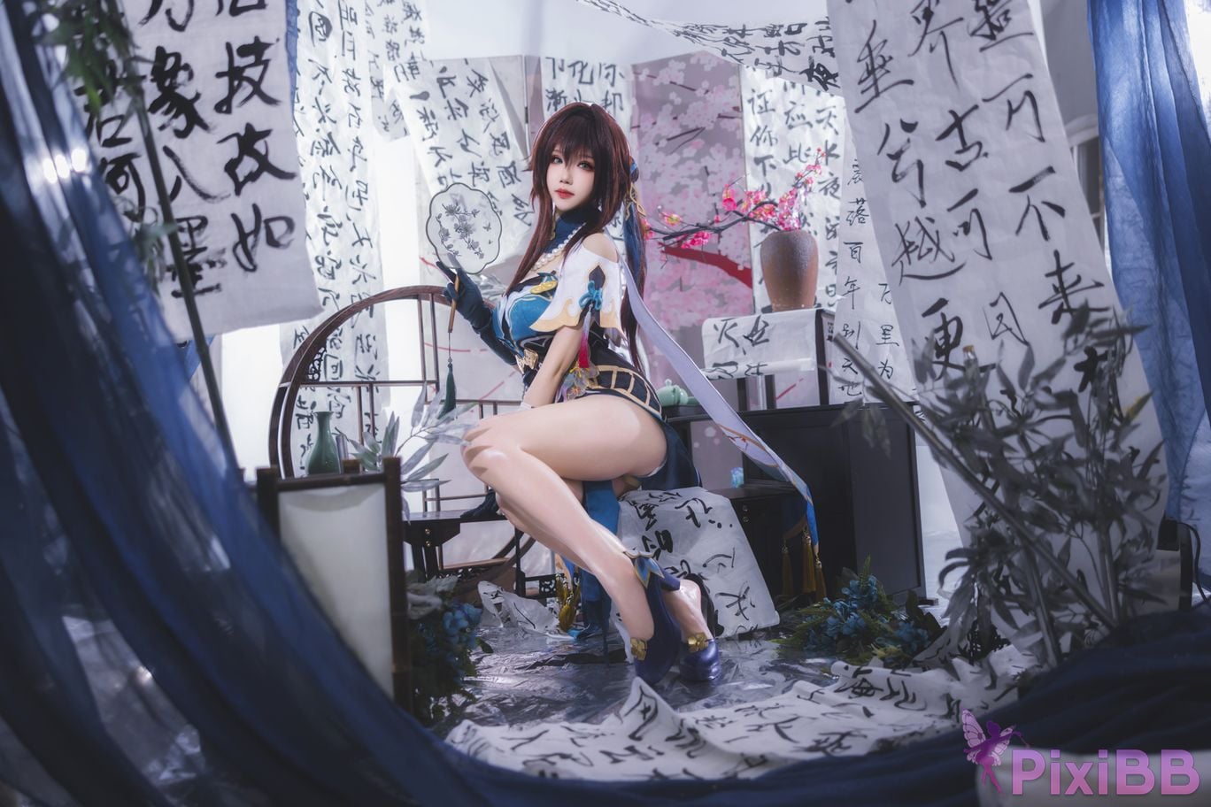 Cosplay Xue QingAstra C o l l a p s e S t a r D o m e R a i l w a y Ruan Mei PixiBB.COM 035
