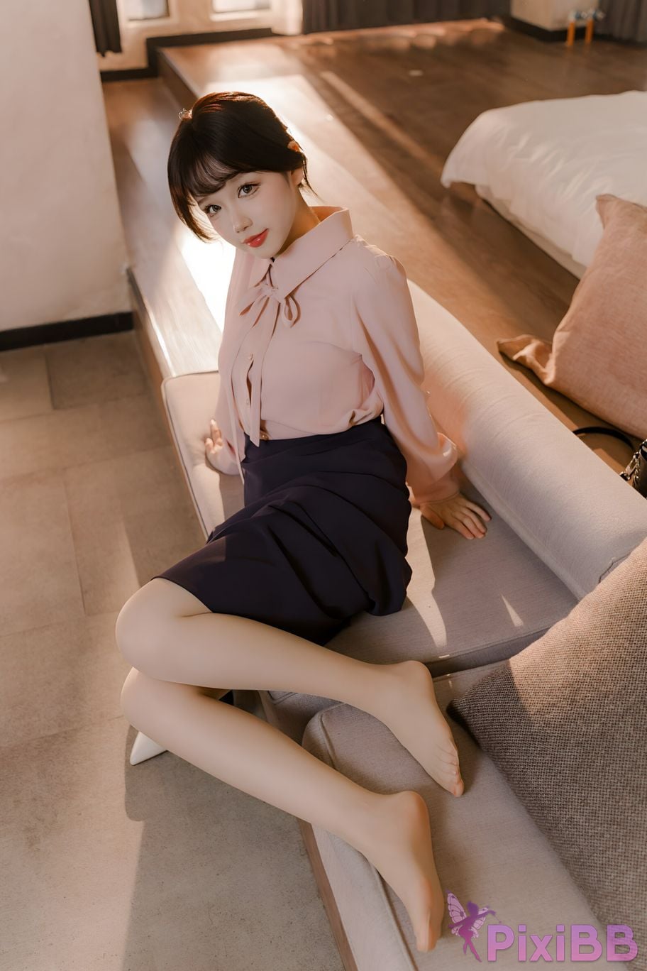 Cosplay Xueqing Astra Pork Shredded Commuter OL PixiBB.COM 022