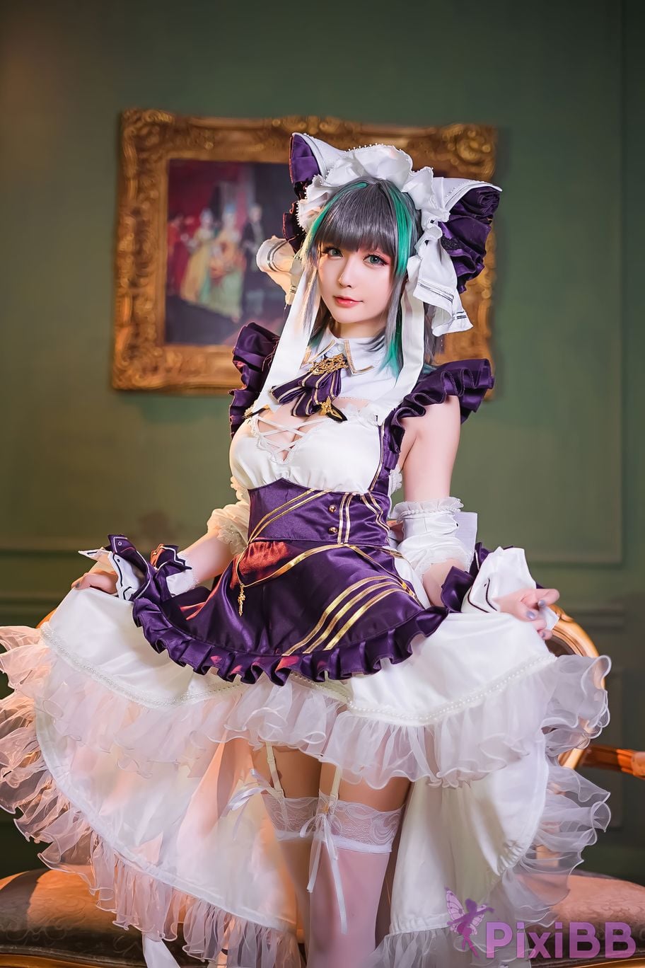 Coser Hoshilily Cheshire Azur Lane PixiBB.COM 009