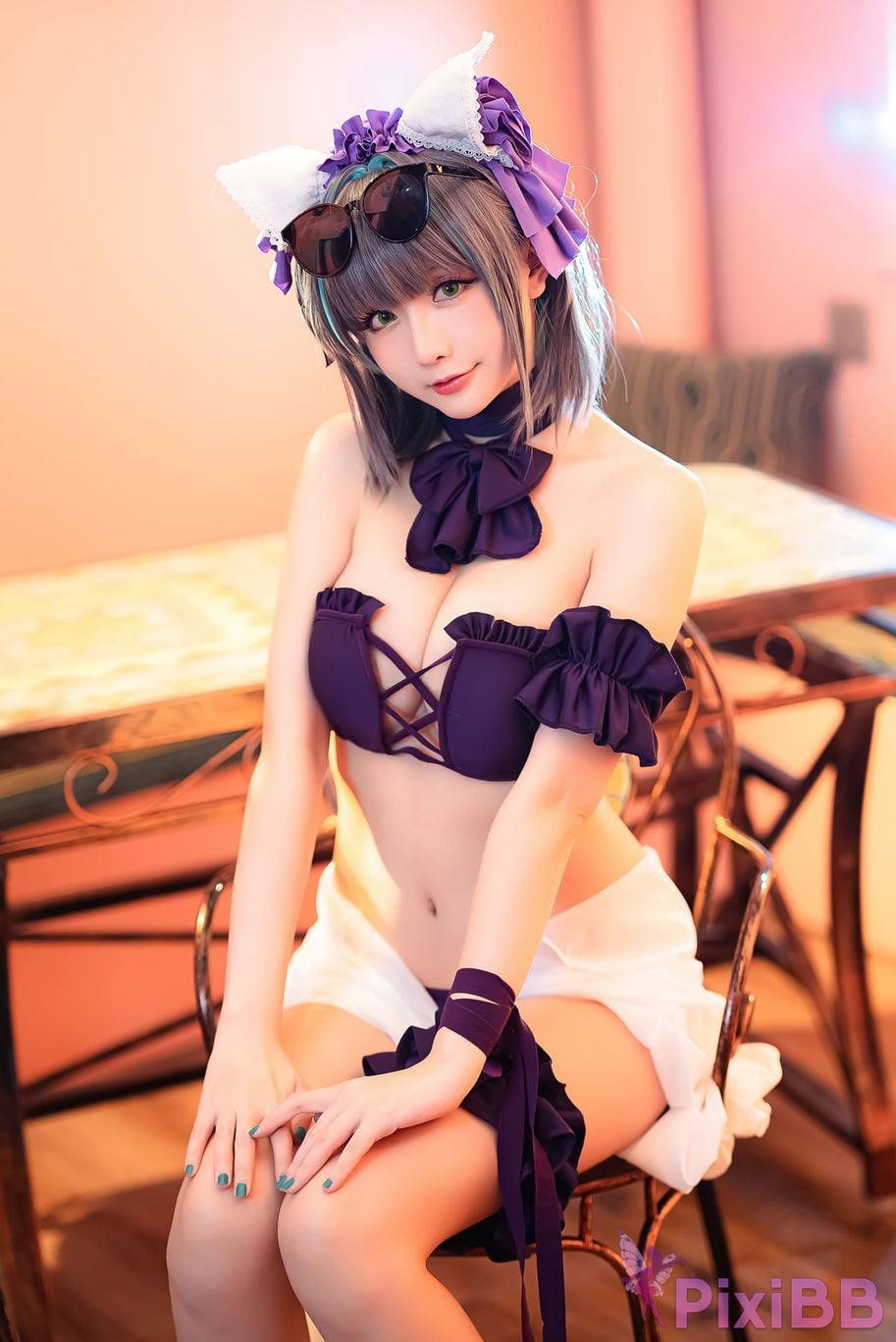 Coser Hoshilily Cheshire Azur Lane PixiBB.COM 016