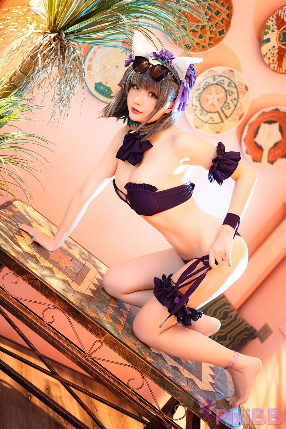 Coser Hoshilily Cheshire Azur Lane PixiBB.COM 034