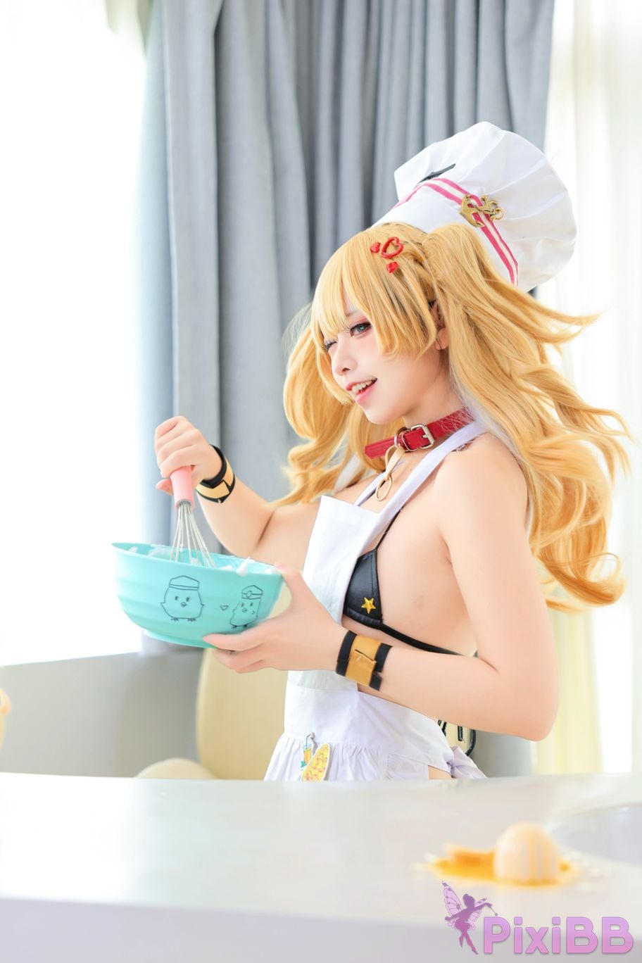 Coser G44Bu hui shou shang Bache Anniversary Illustration PixiBB.COM 002