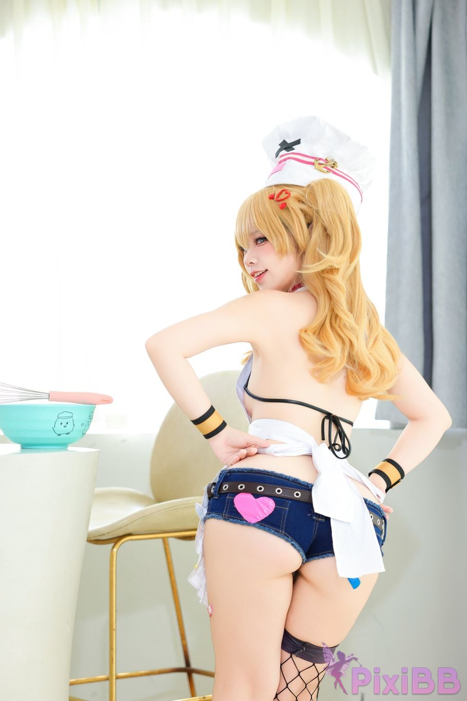 Coser G44Bu hui shou shang Bache Anniversary Illustration PixiBB.COM 012