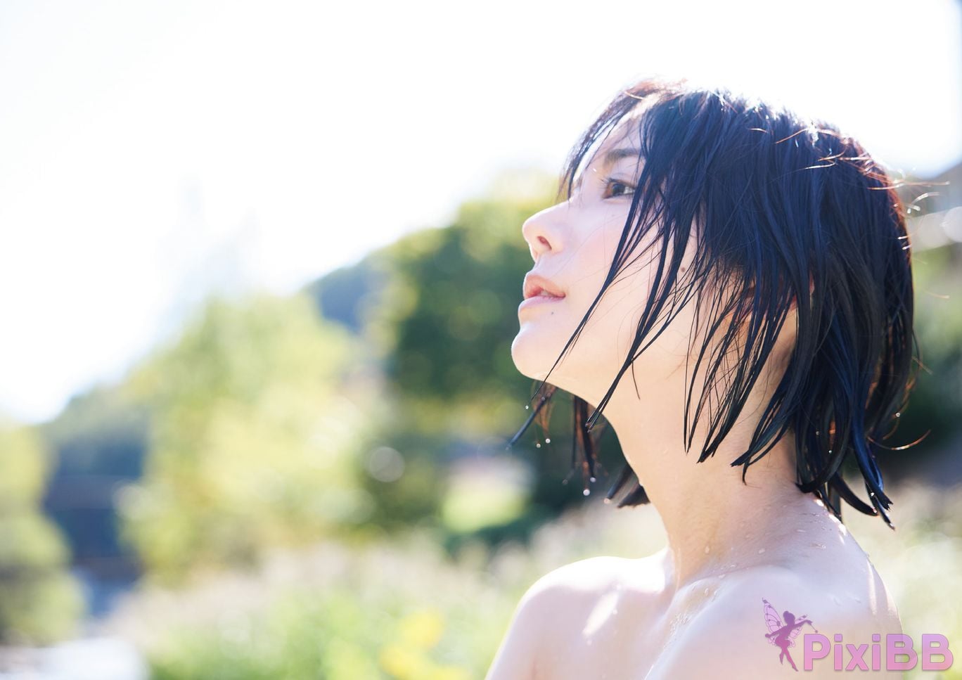 Japanese Idol Karen Kaede Electronic version limited edition with other cuts photo collection 2 nights and 3 days trip to Hokkaido PixiBB.COM 030