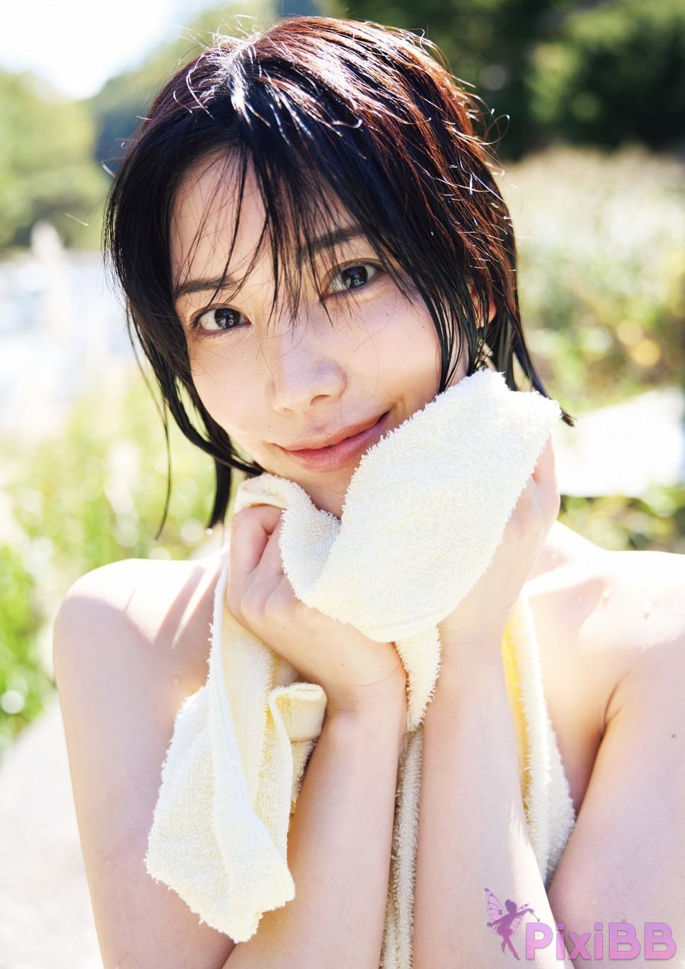 Japanese Idol Karen Kaede Electronic version limited edition with other cuts photo collection 2 nights and 3 days trip to Hokkaido PixiBB.COM 034