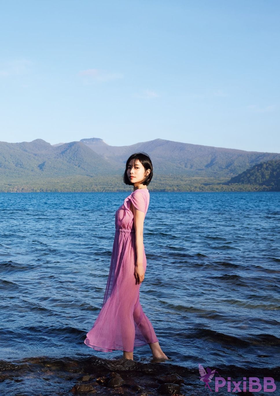 Japanese Idol Karen Kaede Electronic version limited edition with other cuts photo collection 2 nights and 3 days trip to Hokkaido PixiBB.COM 056