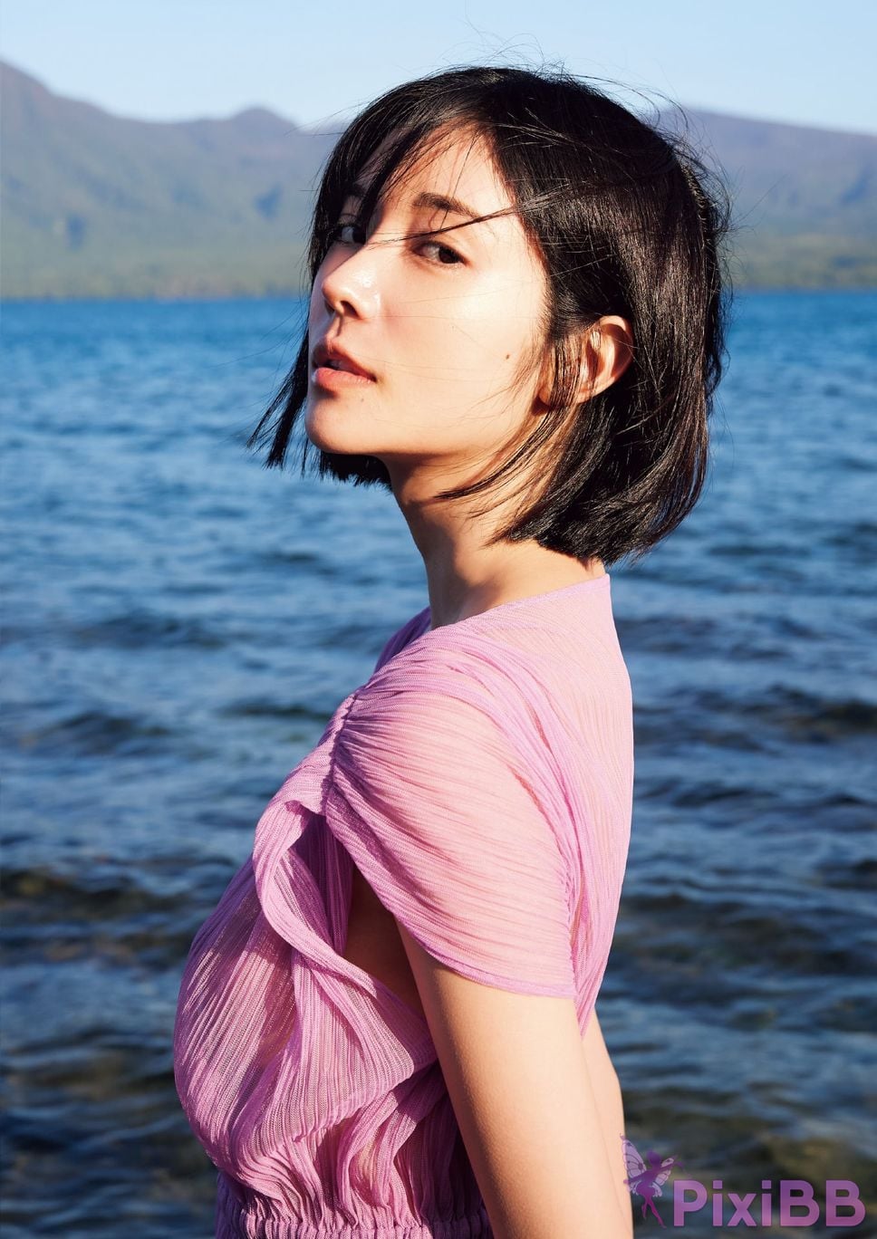 Japanese Idol Karen Kaede Electronic version limited edition with other cuts photo collection 2 nights and 3 days trip to Hokkaido PixiBB.COM 058