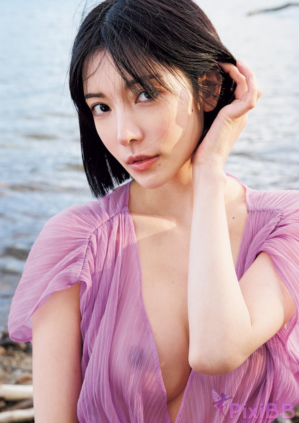 Japanese Idol Karen Kaede Electronic version limited edition with other cuts photo collection 2 nights and 3 days trip to Hokkaido PixiBB.COM 065
