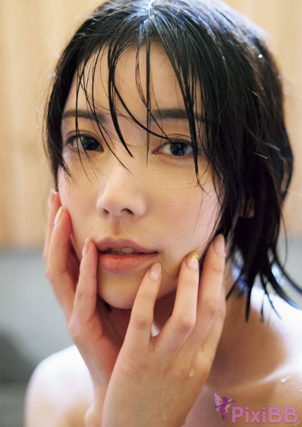 Japanese Idol Karen Kaede Electronic version limited edition with other cuts photo collection 2 nights and 3 days trip to Hokkaido PixiBB.COM 086