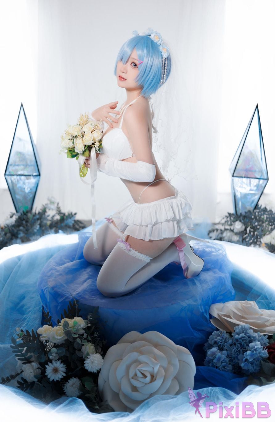 Cosplayer Sakura chan w Life in another world from scratch buds bride PixiBB.COM 018