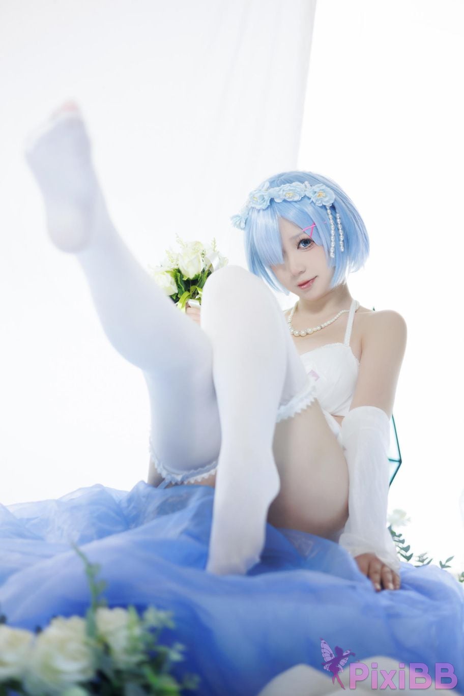 Cosplayer Sakura chan w Life in another world from scratch buds bride PixiBB.COM 022