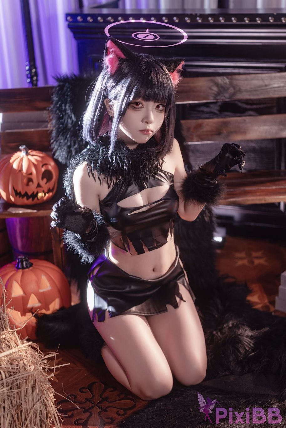 Coser Vector fish Halloween PixiBB.COM 001