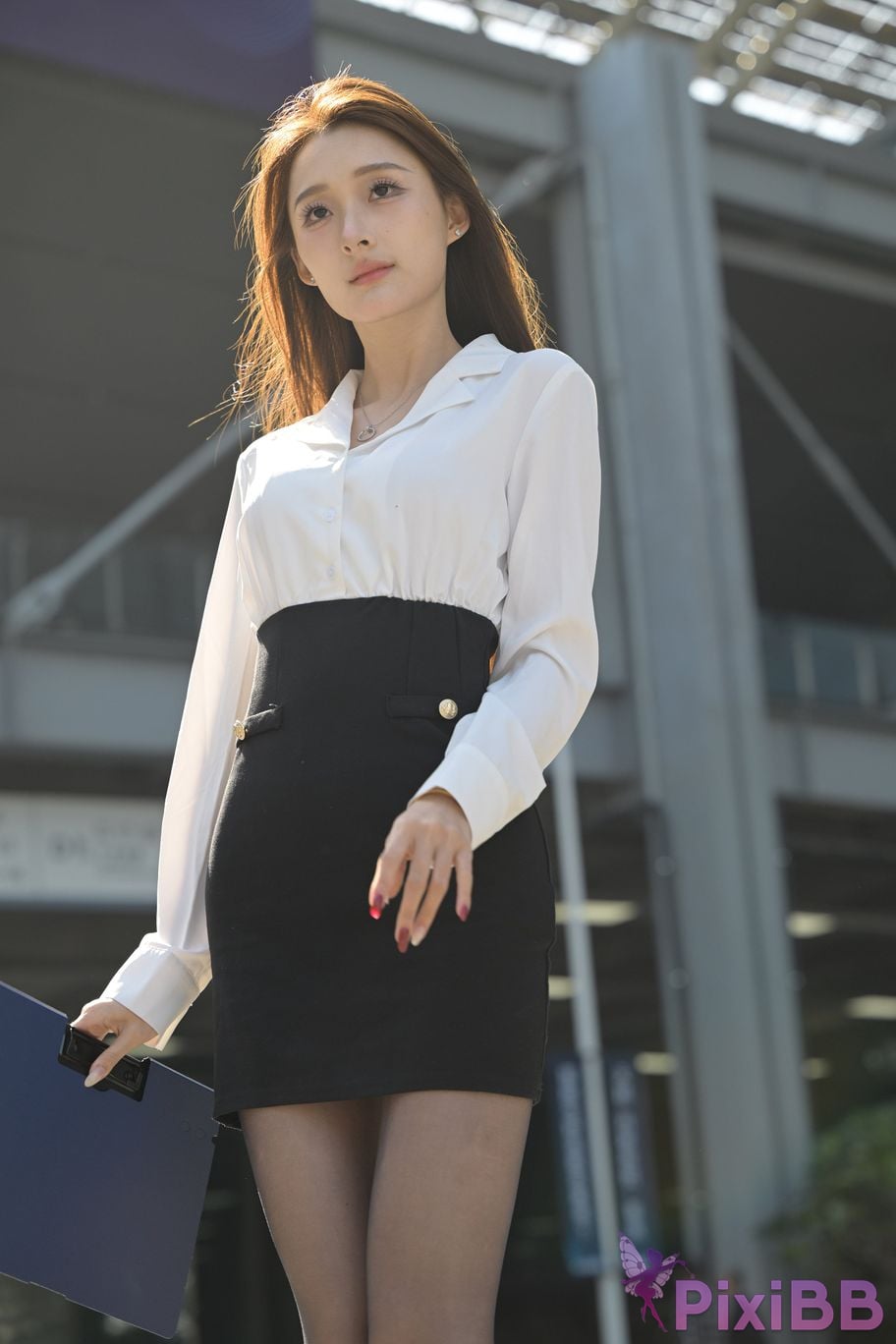 Featured Street Photography Works No.5496 Black stockings female secretary Xiao Guiyuan PixiBB.COM 083