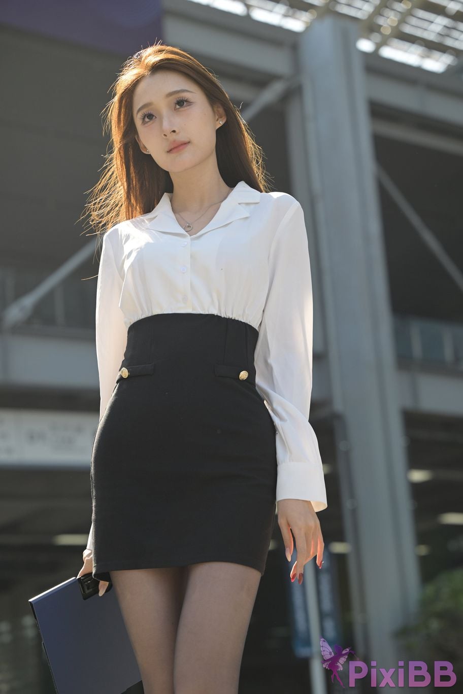 Featured Street Photography Works No.5496 Black stockings female secretary Xiao Guiyuan PixiBB.COM 084