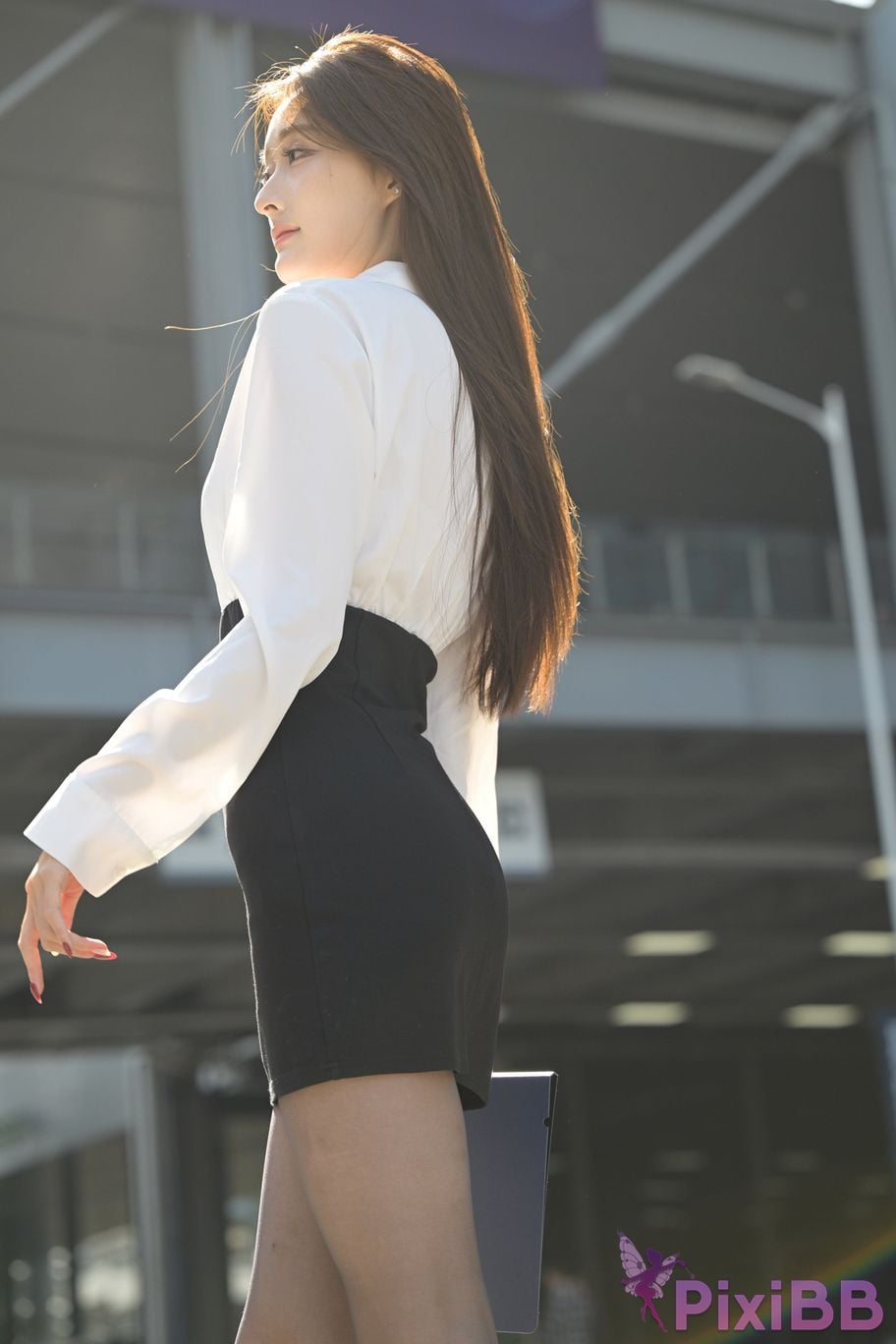 Featured Street Photography Works No.5496 Black stockings female secretary Xiao Guiyuan PixiBB.COM 089