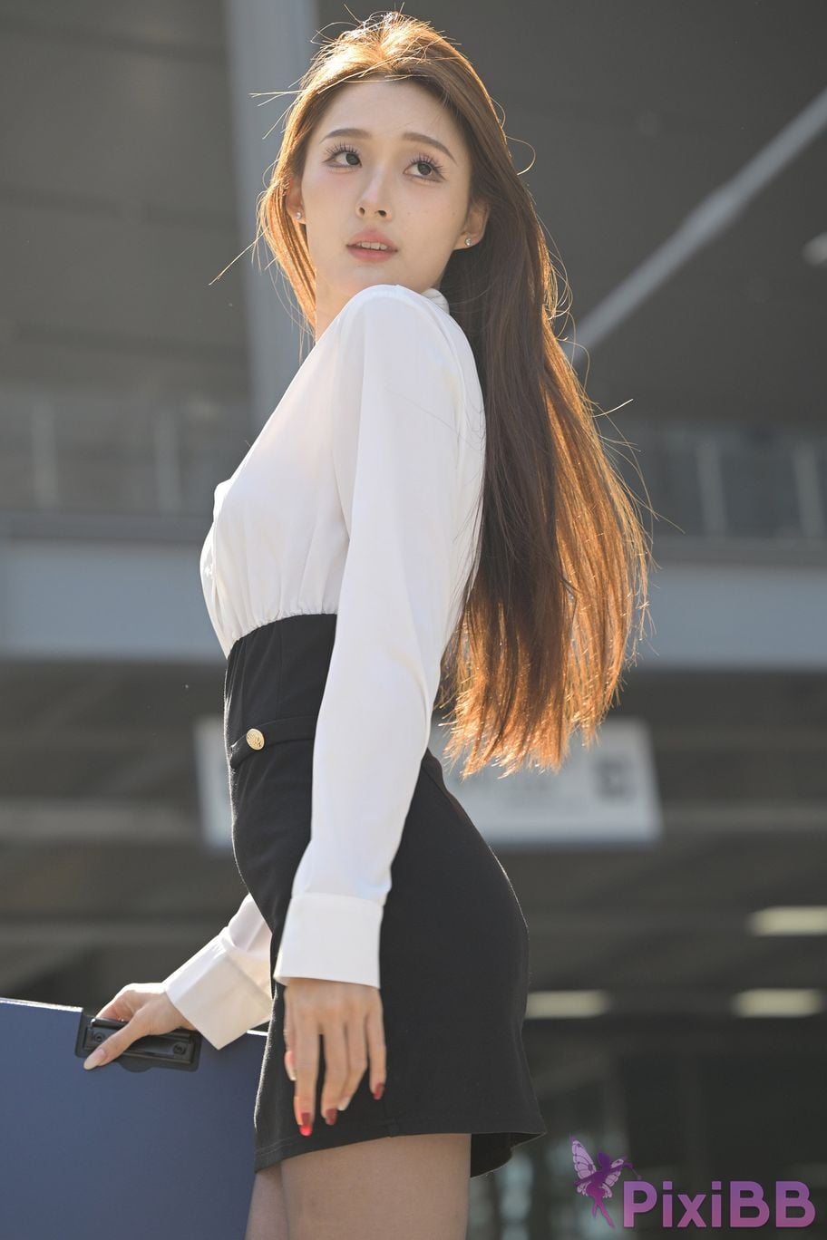 Featured Street Photography Works No.5496 Black stockings female secretary Xiao Guiyuan PixiBB.COM 096