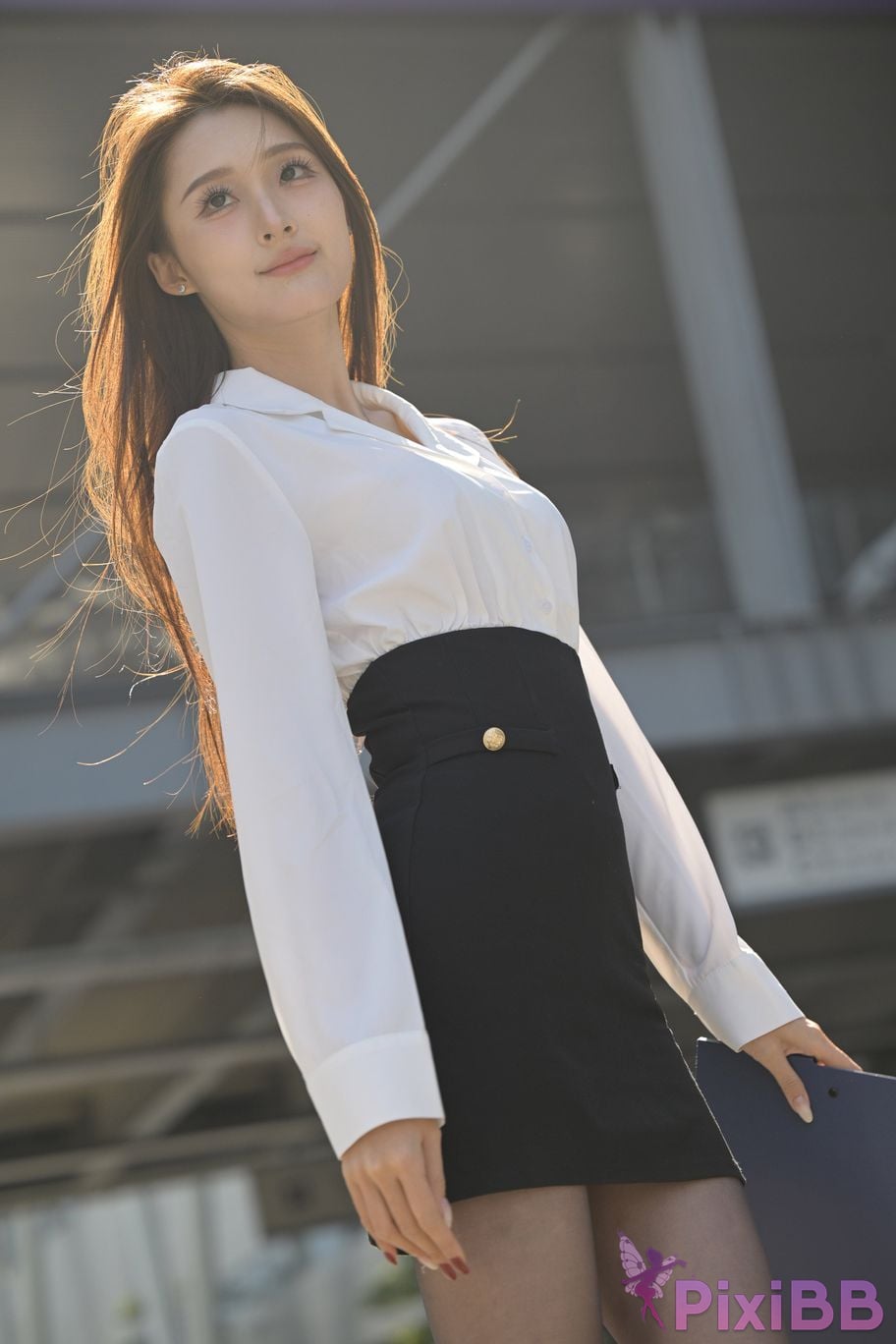 Featured Street Photography Works No.5496 Black stockings female secretary Xiao Guiyuan PixiBB.COM 100