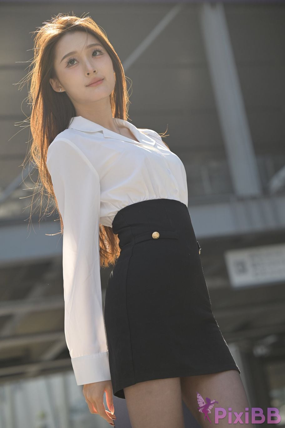 Featured Street Photography Works No.5496 Black stockings female secretary Xiao Guiyuan PixiBB.COM 101