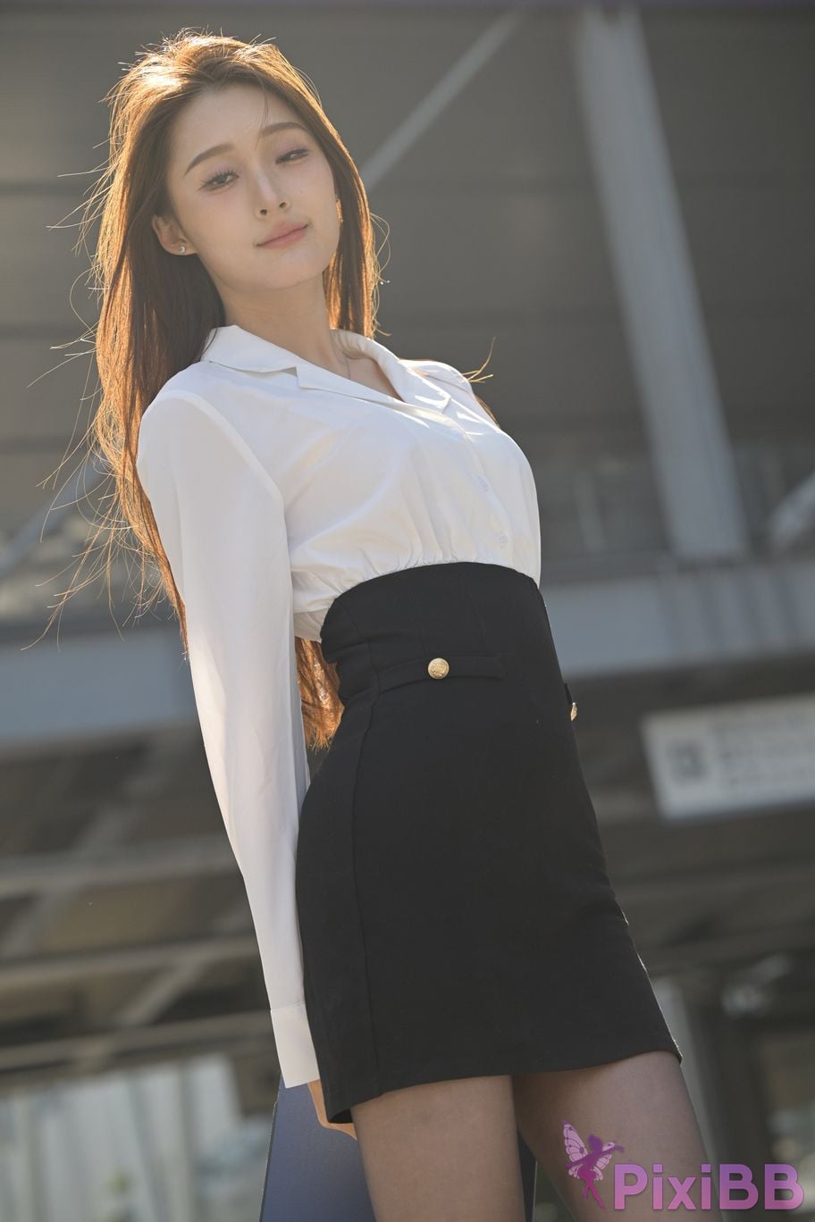 Featured Street Photography Works No.5496 Black stockings female secretary Xiao Guiyuan PixiBB.COM 102
