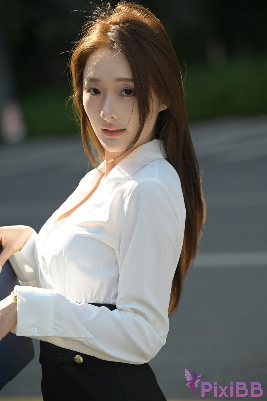 Featured Street Photography Works No.5496 Black stockings female secretary Xiao Guiyuan PixiBB.COM 114