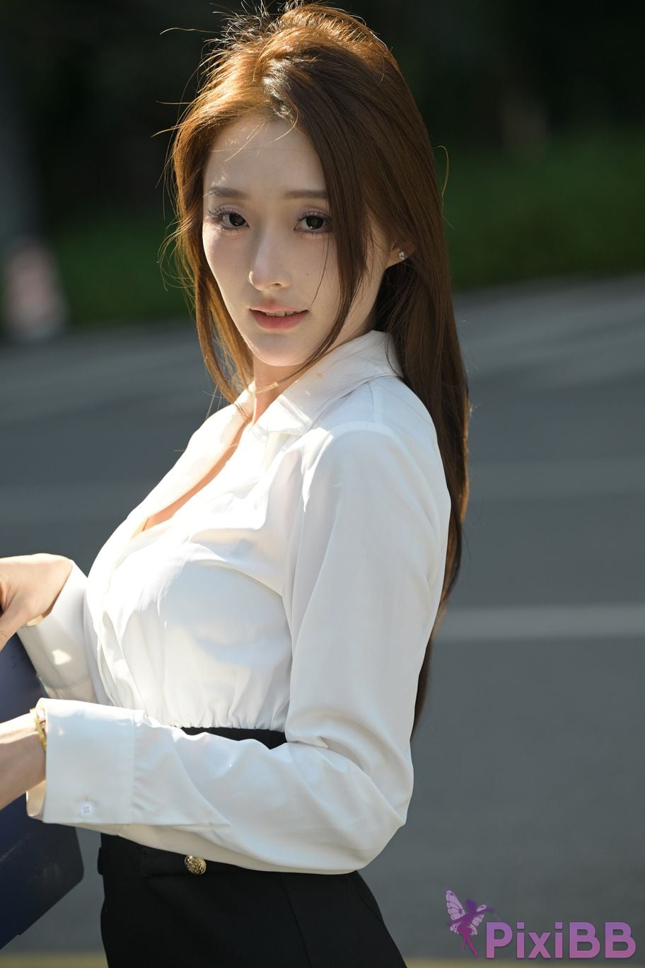 Featured Street Photography Works No.5496 Black stockings female secretary Xiao Guiyuan PixiBB.COM 115