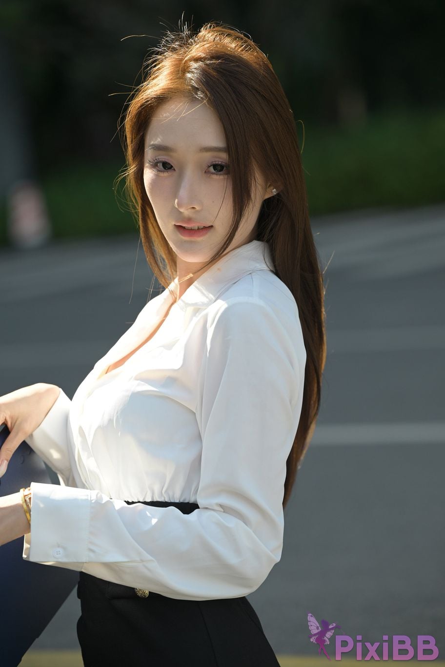 Featured Street Photography Works No.5496 Black stockings female secretary Xiao Guiyuan PixiBB.COM 117