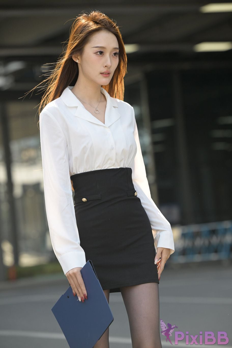 Featured Street Photography Works No.5496 Black stockings female secretary Xiao Guiyuan PixiBB.COM 141