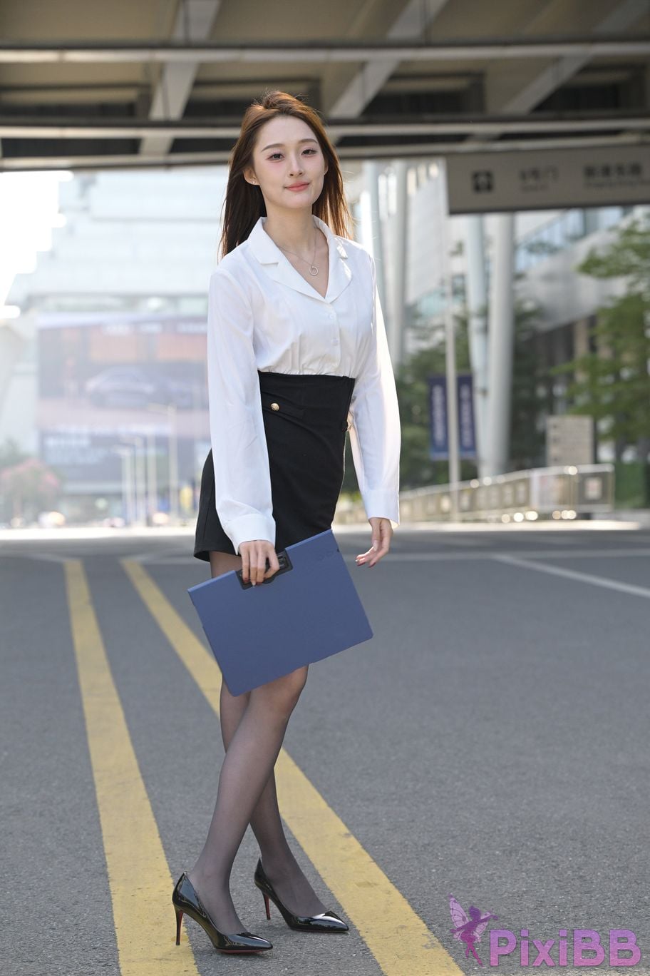Featured Street Photography Works No.5496 Black stockings female secretary Xiao Guiyuan PixiBB.COM 183