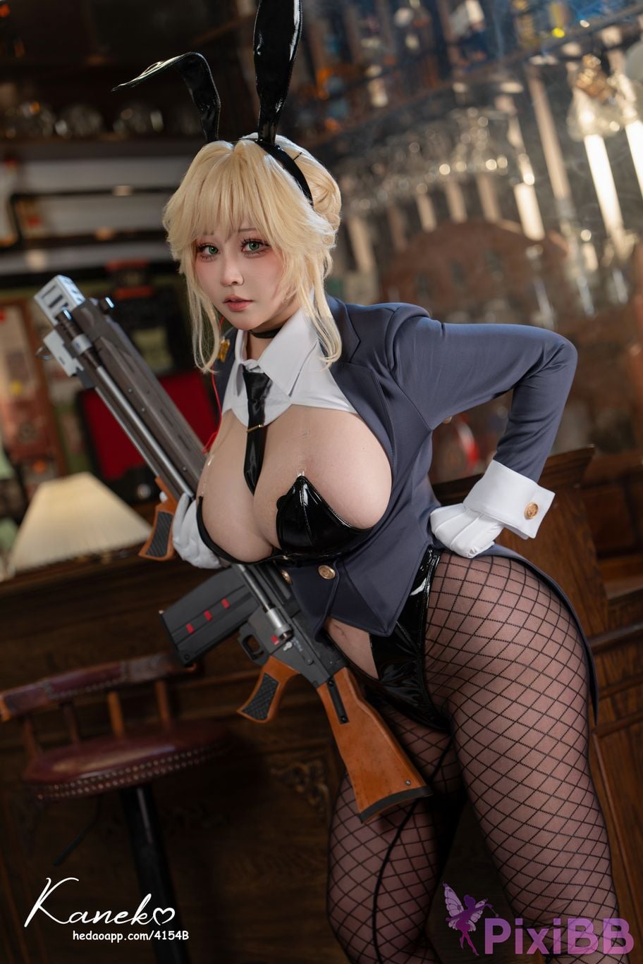 Cosplayer KANEKO Ka meow Nikke charity Agent Bunny PixiBB.COM 007