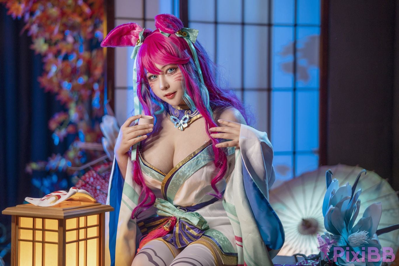 Cosplay KANEKO Ka Meow League of Legends Soul Lotus Ali PixiBB.COM 004