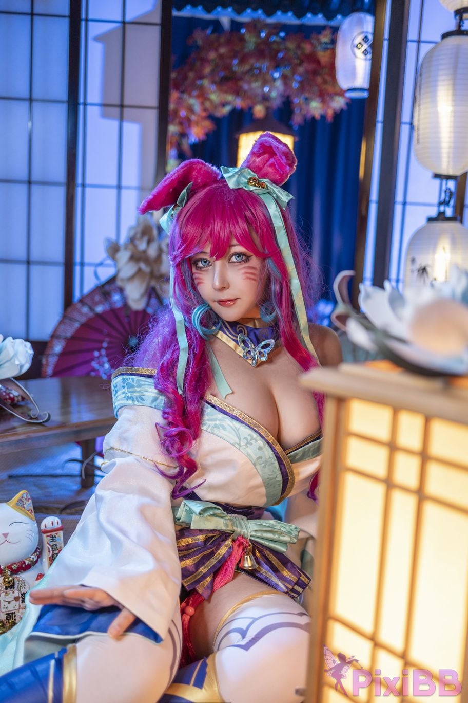 Cosplay KANEKO Ka Meow League of Legends Soul Lotus Ali PixiBB.COM 008