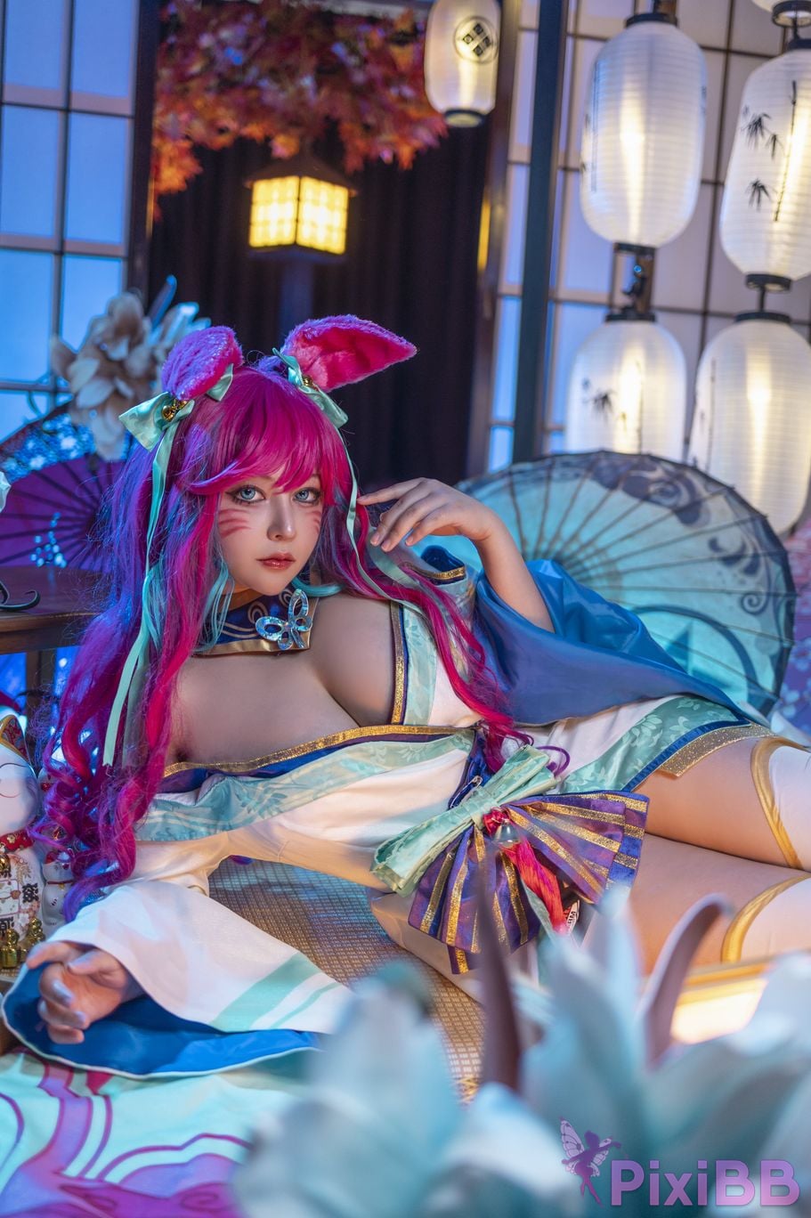 Cosplay KANEKO Ka Meow League of Legends Soul Lotus Ali PixiBB.COM 013