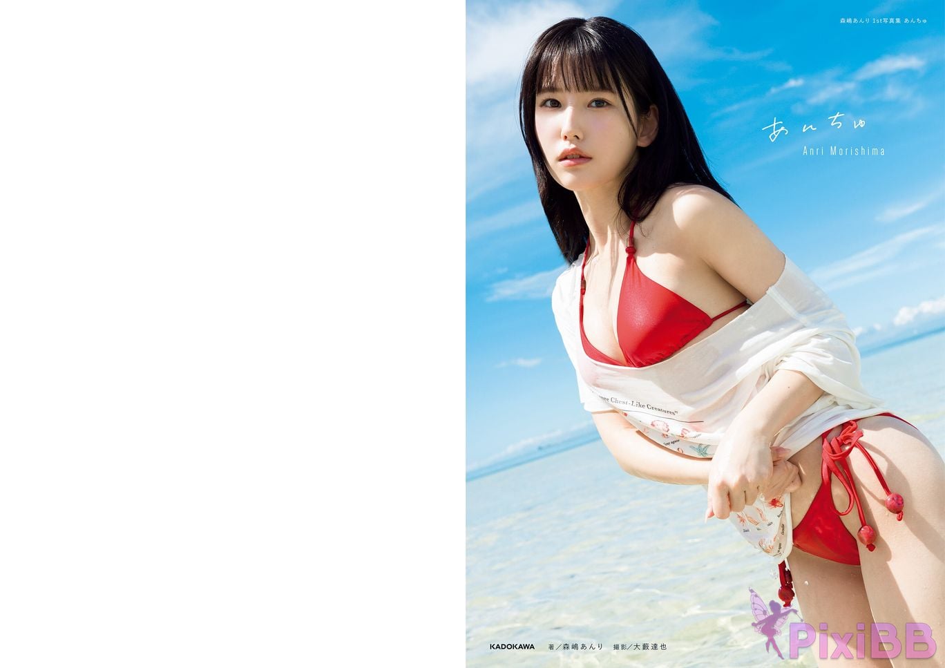 Japanese Idol Anri Morishima 1st photo collection Anchu PixiBB.COM 001