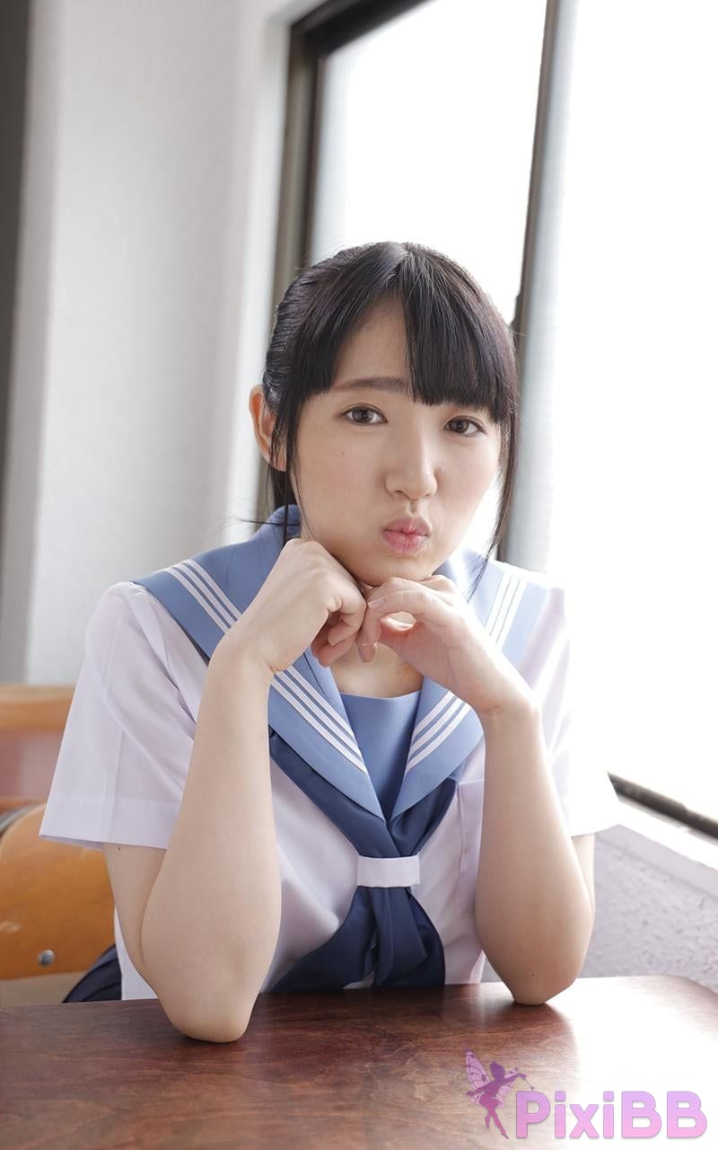 Japanese Idol Ai Kawana Those days Beautiful girl in uniform PixiBB.COM 017
