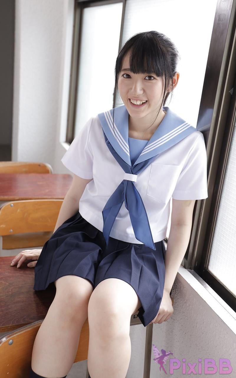 Japanese Idol Ai Kawana Those days Beautiful girl in uniform PixiBB.COM 029