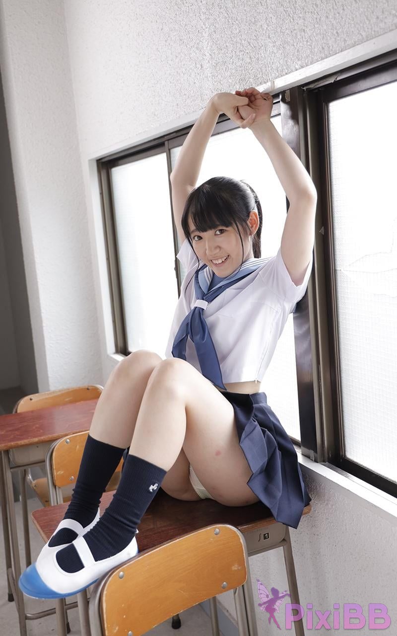 Japanese Idol Ai Kawana Those days Beautiful girl in uniform PixiBB.COM 034
