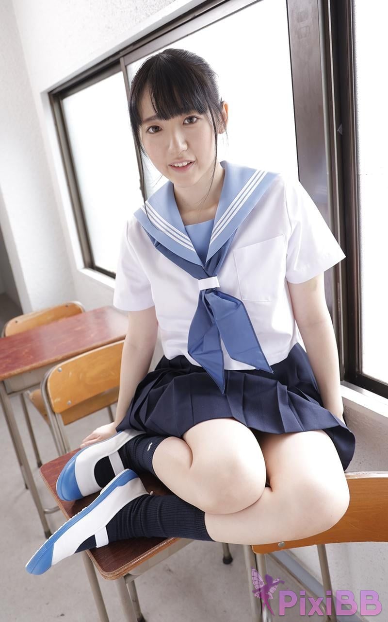 Japanese Idol Ai Kawana Those days Beautiful girl in uniform PixiBB.COM 049