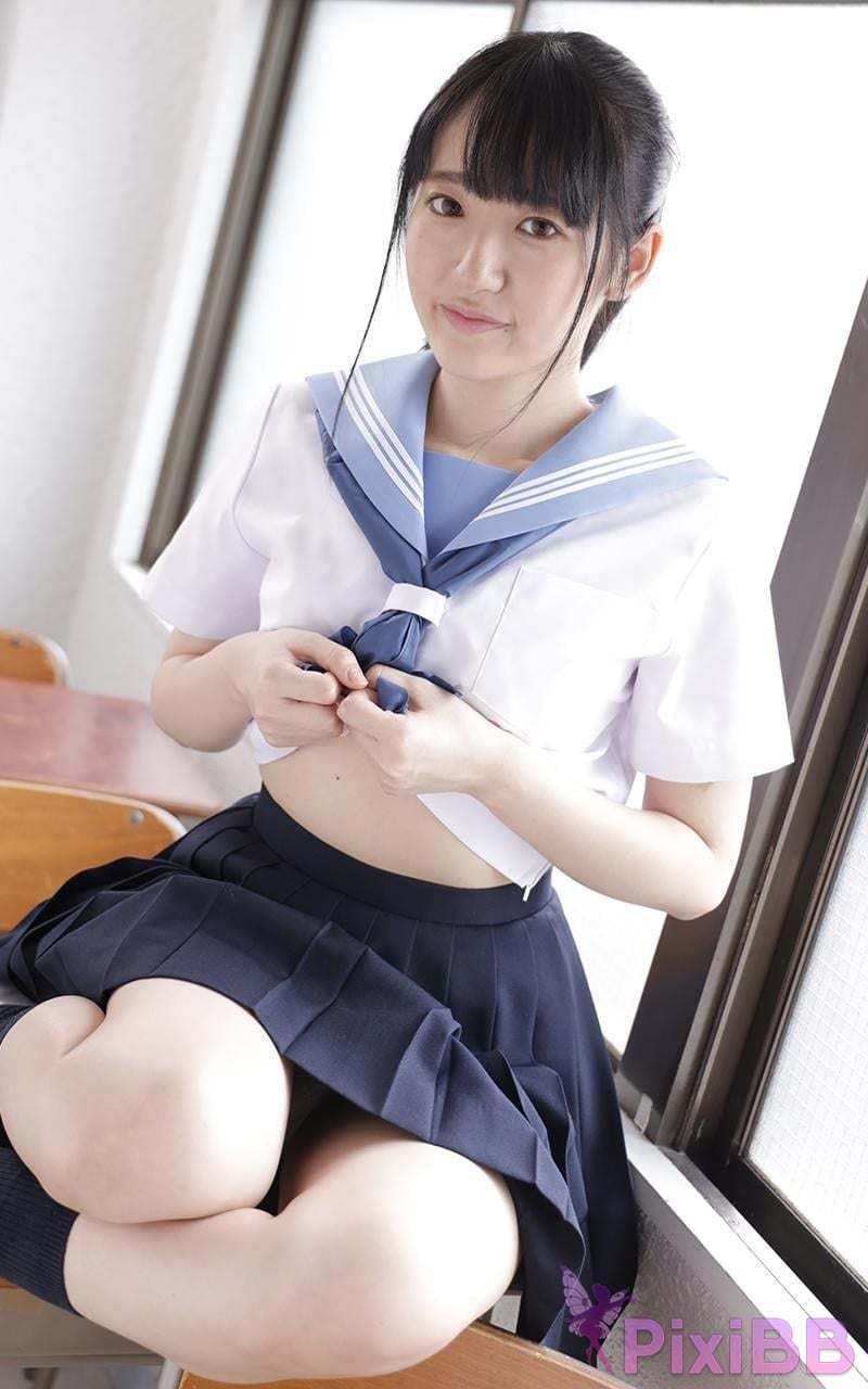 Japanese Idol Ai Kawana Those days Beautiful girl in uniform PixiBB.COM 051