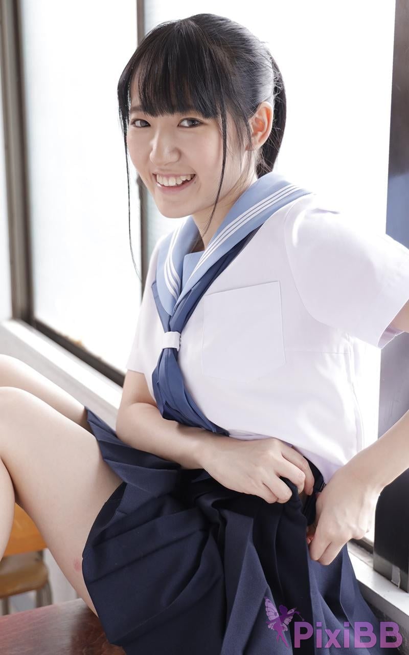 Japanese Idol Ai Kawana Those days Beautiful girl in uniform PixiBB.COM 053