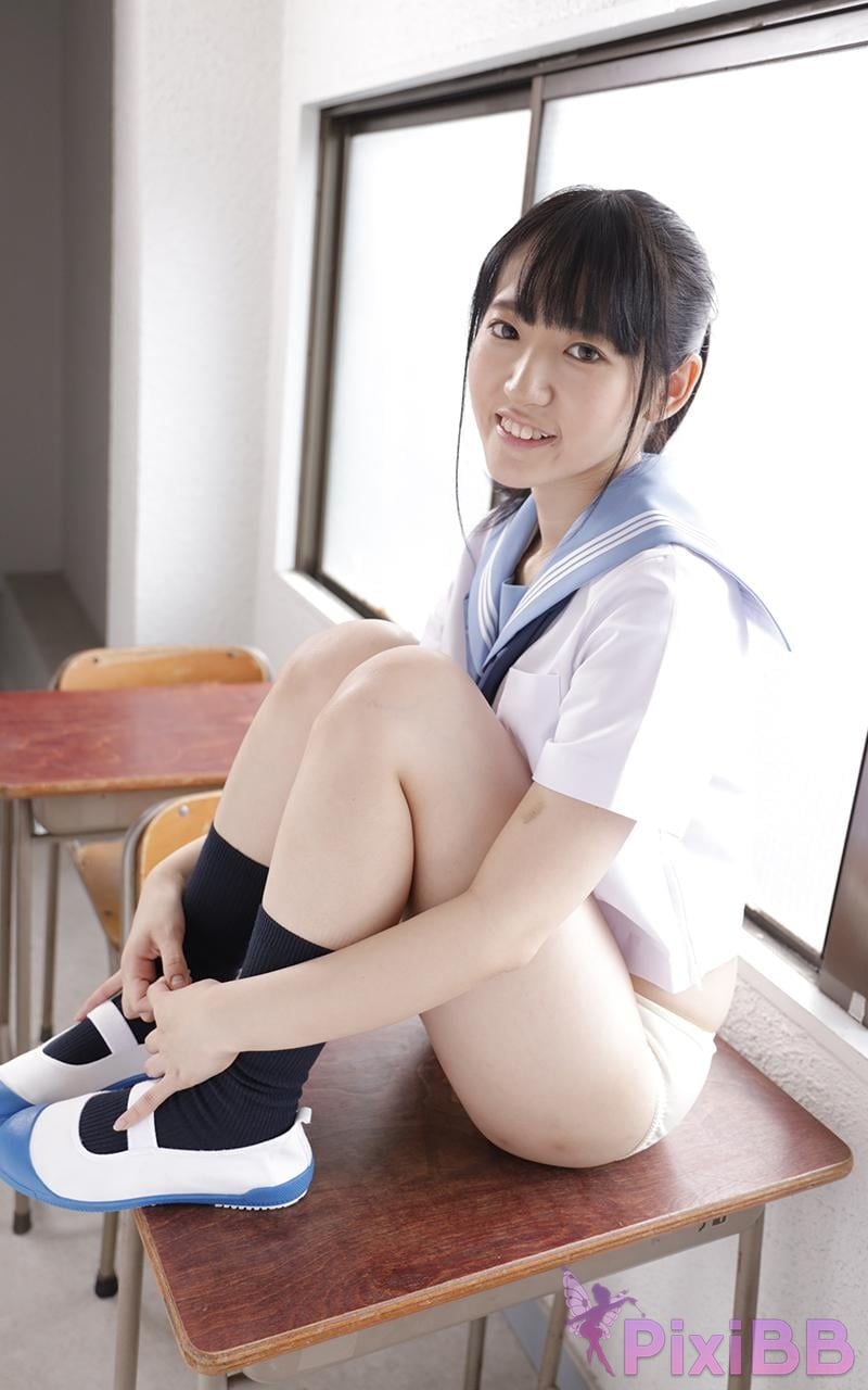 Japanese Idol Ai Kawana Those days Beautiful girl in uniform PixiBB.COM 059