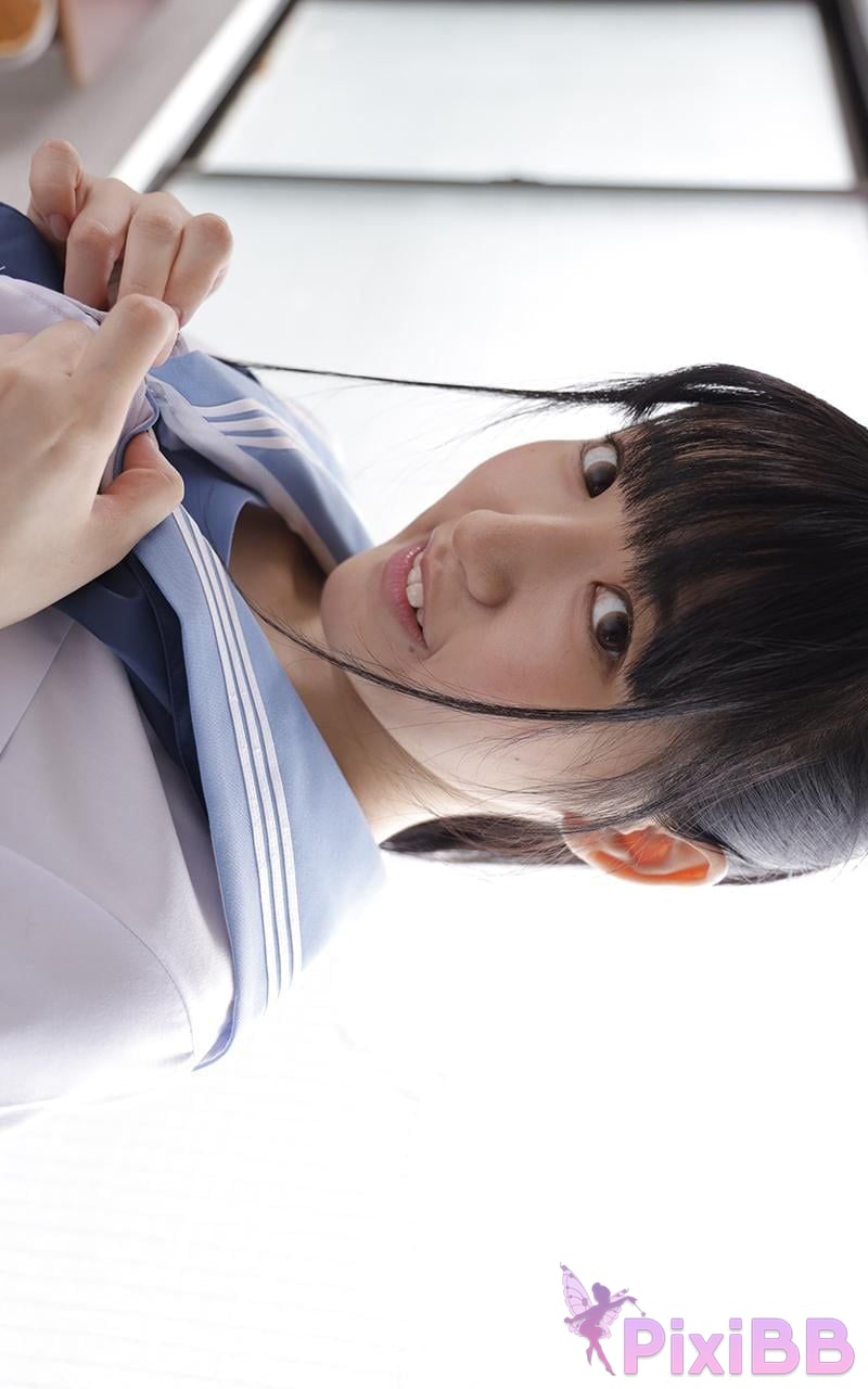 Japanese Idol Ai Kawana Those days Beautiful girl in uniform PixiBB.COM 079
