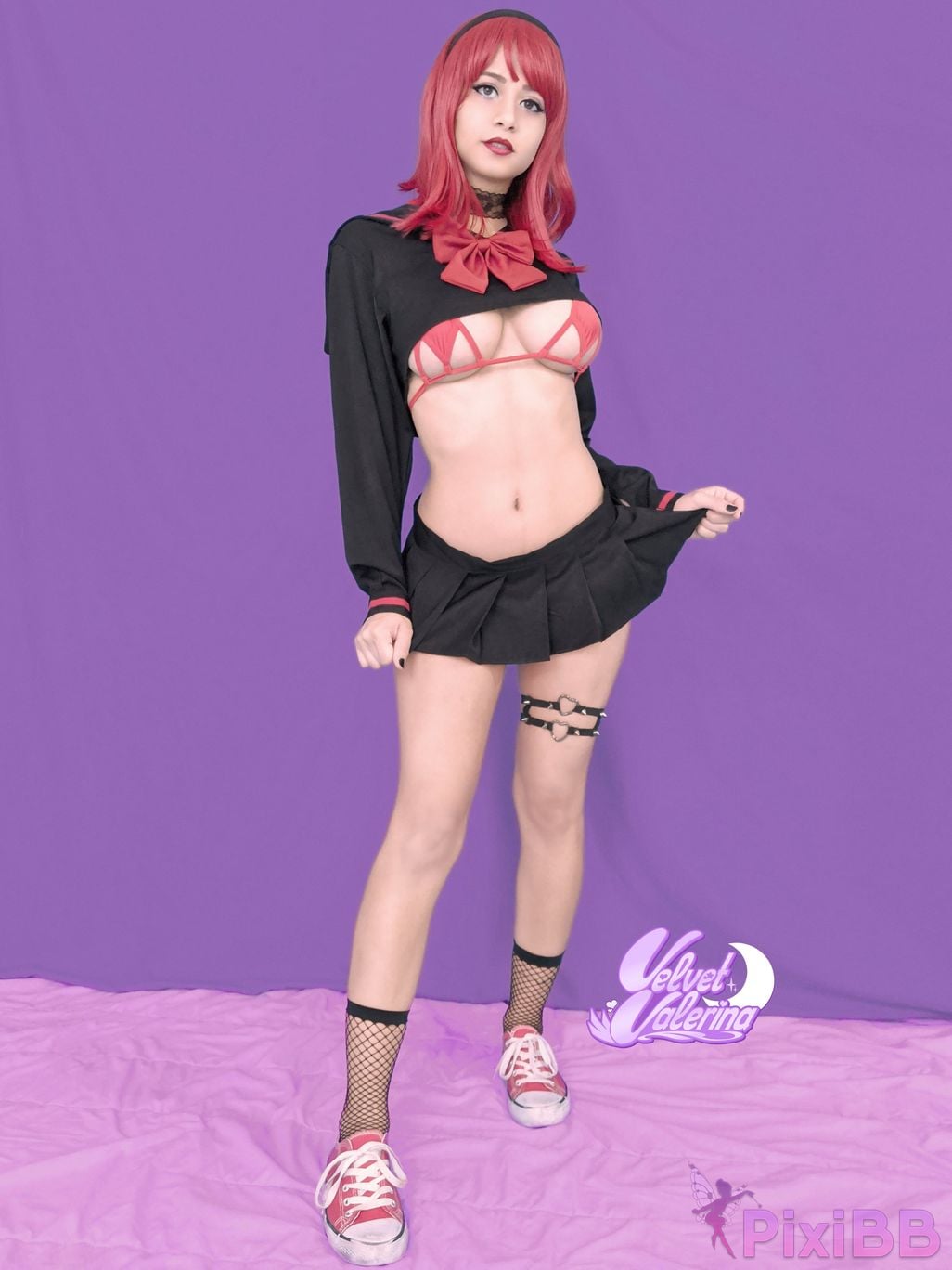 Velvet Valerina Black Seifuku PixiBB.COM 11