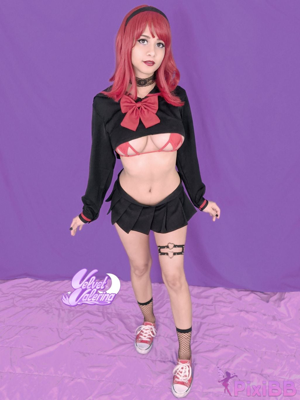 Velvet Valerina Black Seifuku PixiBB.COM